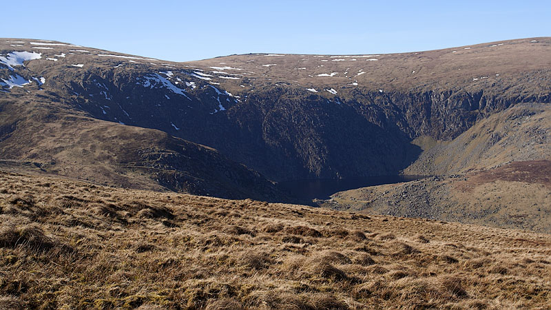 Dulyn reservoir below Foel Grach Dulyn reservoir below Foel Grach