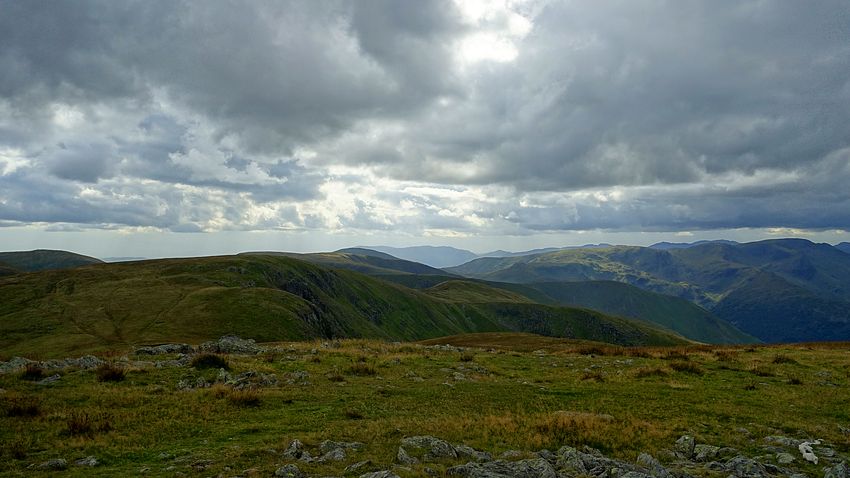 View south-west from High Raise
