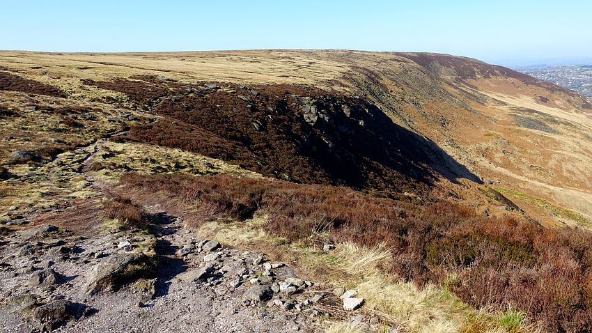 View back to Alphin Pike