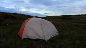 Pitch near Nether Red Brook ravine