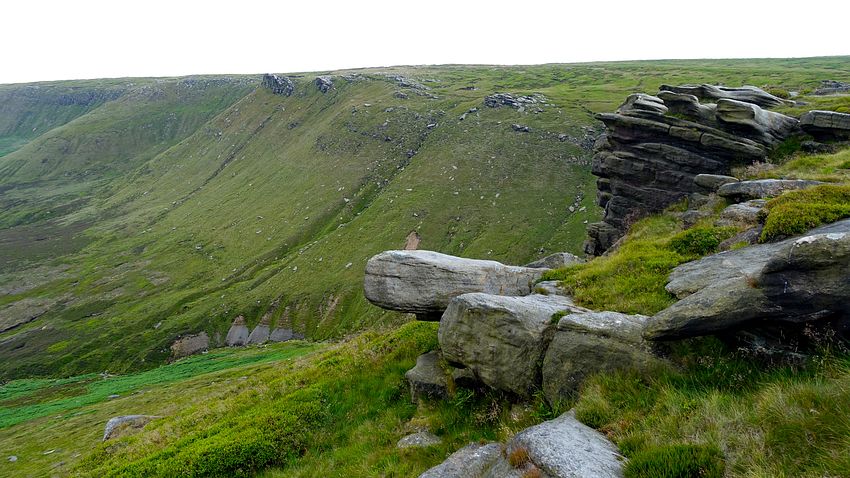 Fair Brook ravine from Fairbrook Naze