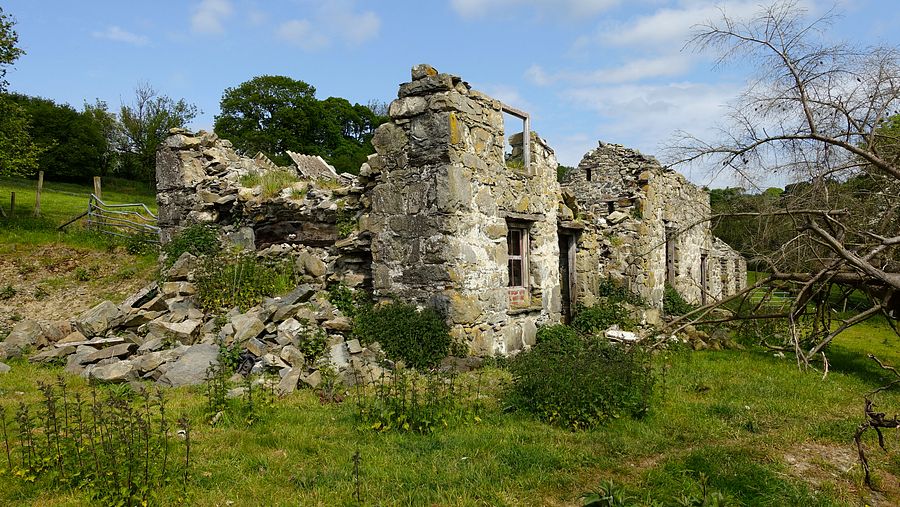 Ruined dwelling at Twr