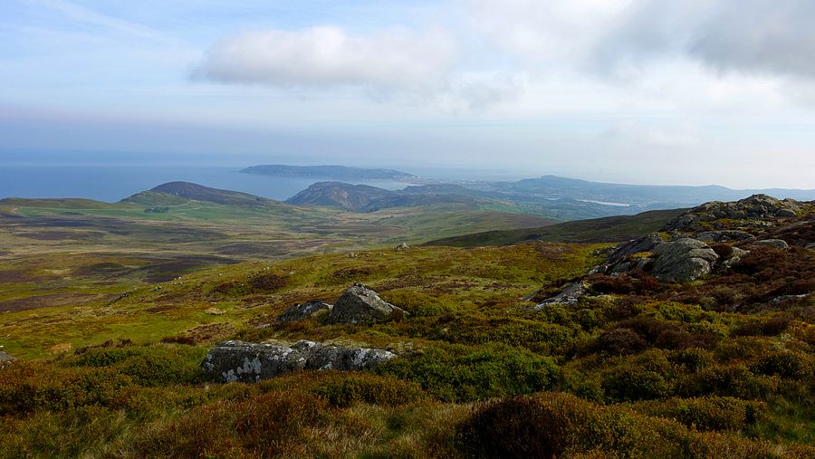 View from Tal y Fan