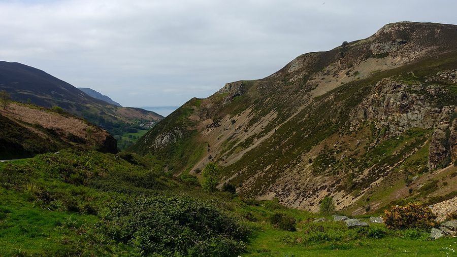 View from the Sychnant Pass
