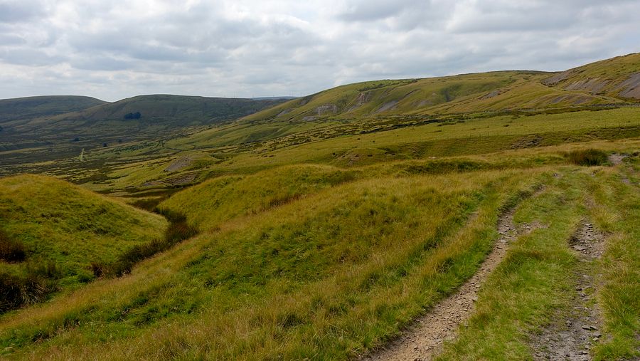 View back to Rough Hill from Crook Moor