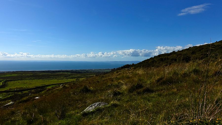 Seaward view from slopes of Moelfre