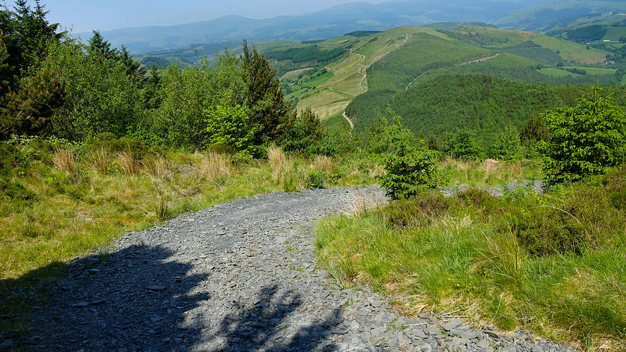 View from top of The Chute