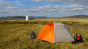 Pitch at Blea Moor